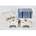 Sega Dreamcast console with 2 controllers, official power supply and 11 games Games include: Ecco