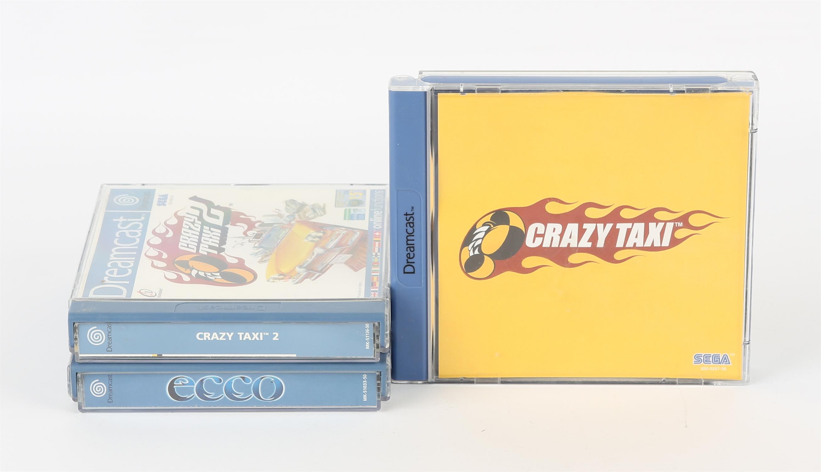 Sega Dreamcast Sega Classics bundle (PAL) Games include: Crazy Taxi, Crazy Taxi 2 and Ecco the