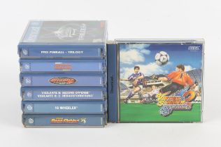 Sega Dreamcast Arcade Classics bundle (PAL) Games include: 18 Wheeler, Vigilante 8: 2nd Offense,