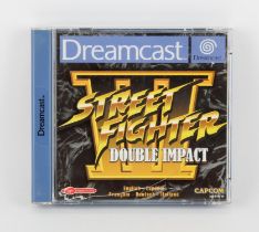 Sega Dreamcast Street Fighter 3: Double Impact (PAL) Game is without its manual,