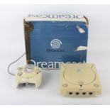 Sega Dreamcast console, boxed and without instructions (PAL) + Official Dreamcast Keyboard