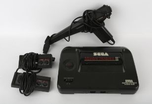 Sega Master System II console (loose) with power supply (x2), official controller (x2) and Sega