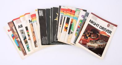 An assortment of 30 Atari game manuals All manuals are original and most are in excellent
