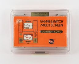 Nintendo Game & Watch Donkey Kong [DK-52] handheld console from 1982 (complete, boxed and in a