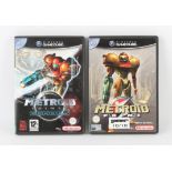 Nintendo GameCube Metroid bundle (PAL) Games include: Metroid Prime and Metroid Prime 2: Echoes