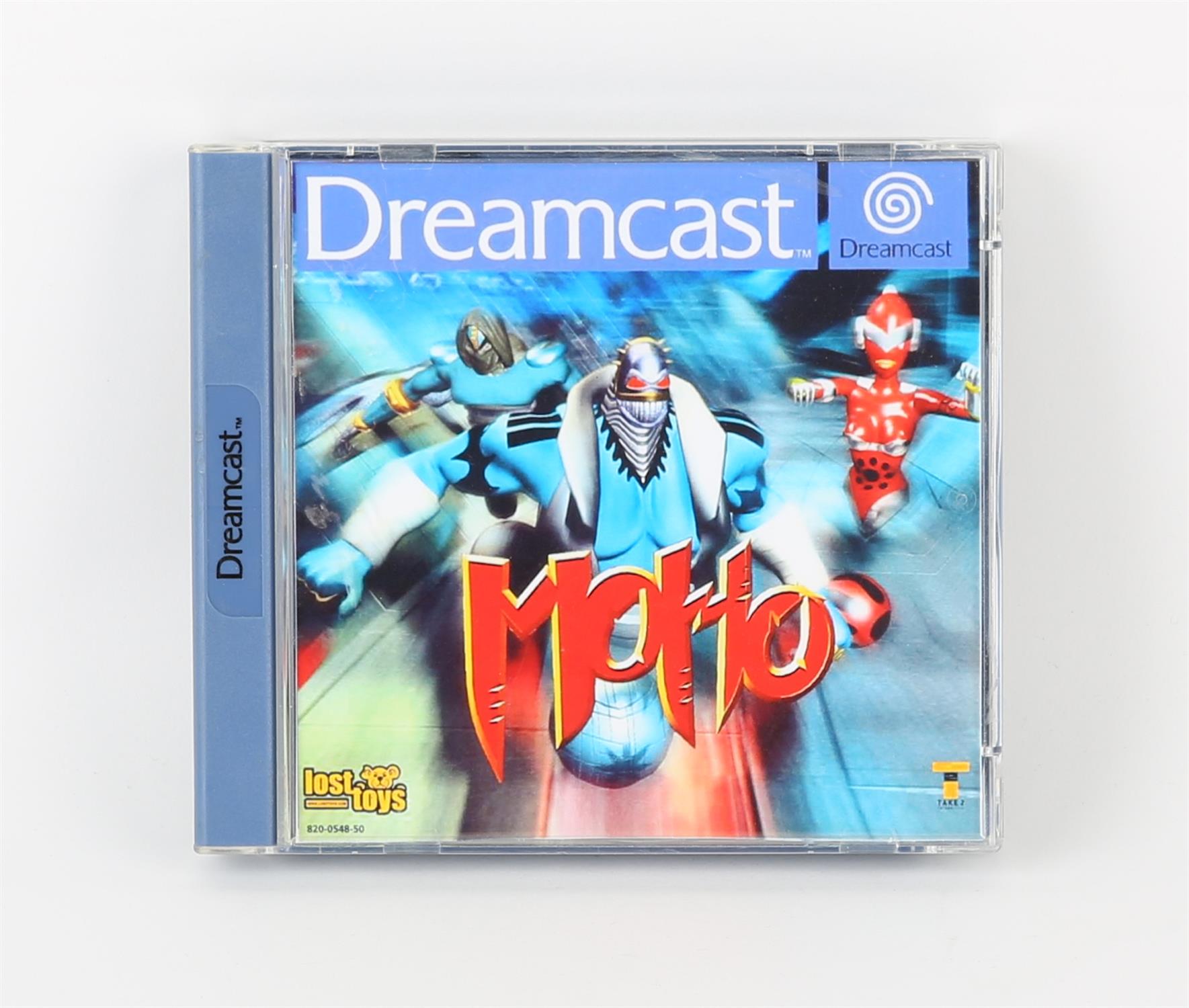 Sega Dreamcast Moho (PAL) [Repro front inlay] Game is complete, boxed and untested