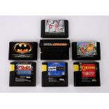 Sega Mega Drive Loose Cartridge bundle (PAL) Games include: Space Harrier 2, Batman,