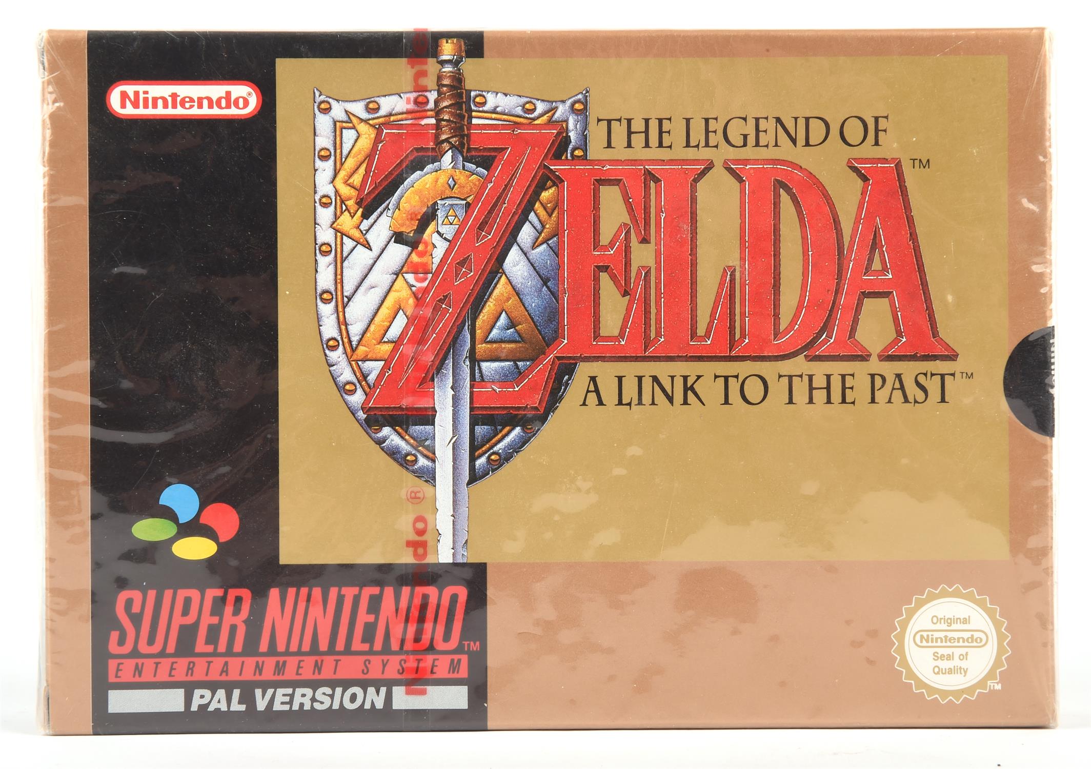 Super Nintendo (SNES) The Legend of Zelda: A Link to the Past - factory sealed game with red strip
