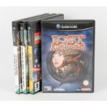 Nintendo GameCube Fantasy/Movie Tie-In bundle (PAL) Games include: The Lord of the Rings: The Two