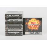 PlayStation 1 (PS1) Tie-In bundle (PAL) Games include: The Italian Job, Harry Potter and the