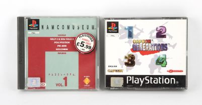 PlayStation 1 (PS1) Compilation bundle (PAL) Games include: Capcom Generations and Namco Museum