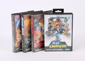 Sega Mega Drive Side-Scroller bundle (PAL) Games include: Kid Chameleon, Altered Beast,