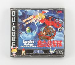 Sega Mega-CD Keio Flying Squadron boxed game (PAL) Game is complete, boxed and untested