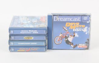 Sega Dreamcast Extreme Sports bundle (PAL) Games include: Championship Surfer, TrickStyle,
