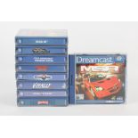 Sega Dreamcast Arcade Racing bundle (PAL) Games include: Vanishing Point, F355 Challenge,