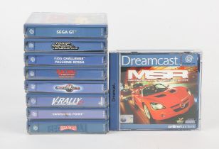 Sega Dreamcast Arcade Racing bundle (PAL) Games include: Vanishing Point, F355 Challenge,