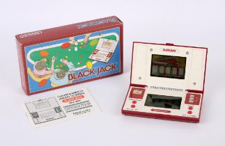 Nintendo Game & Watch BlackJack [BJ-60] handheld console from 1985 (complete and boxed) Item is