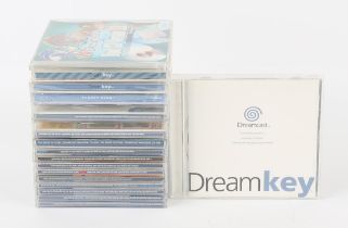 A selection of 19 Sega Dreamcast demo discs and Dream Key browser disks (PAL) Discs are boxed and