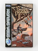 Sega Saturn Panzer Dragoon II Zwei (PAL) Game is complete, boxed and untested