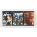 Nintendo GameCube Marvel bundle (PAL) Games include: Spider-Man 2, X-Men Next Dimension and X-Men