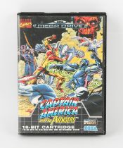 Sega Mega Drive Captain America and The Avengers (PAL) Game is complete, boxed and untested