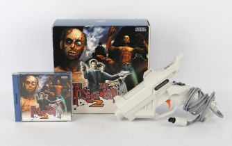 Sega Dreamcast The House of the Dead 2 [Gun Bundle] (PAL) Game is complete, boxed and untested