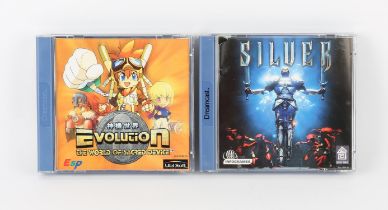 Sega Dreamcast RPG bundle (PAL) Games include: Evolution The World of Sacred Device and Silver