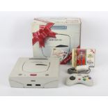 Sega Saturn Merry Christmas boxed console (White) HST-0017 (NTSC-J) with boxed Christmas Nights