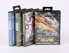 Sega Mega Drive Sci-Fi Shooter/Warfare bundle (PAL) Games include: Hellfire, Empire of Steel,