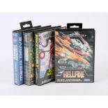 Sega Mega Drive Sci-Fi Shooter/Warfare bundle (PAL) Games include: Hellfire, Empire of Steel,