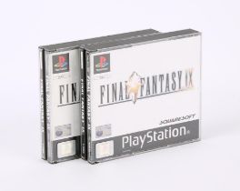 PlayStation 1 (PS1) Final Fantasy XI boxed game (x2) (PAL) Games are complete, boxed and untested