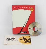 Quarantine PC 'Big Box' 1994 game by Gametek Game is complete, boxed and in good condition All