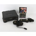 Panasonic 3DO FZ-1 R.E.A.L. console with US power supply, 2 controllers and 9 boxed games Games
