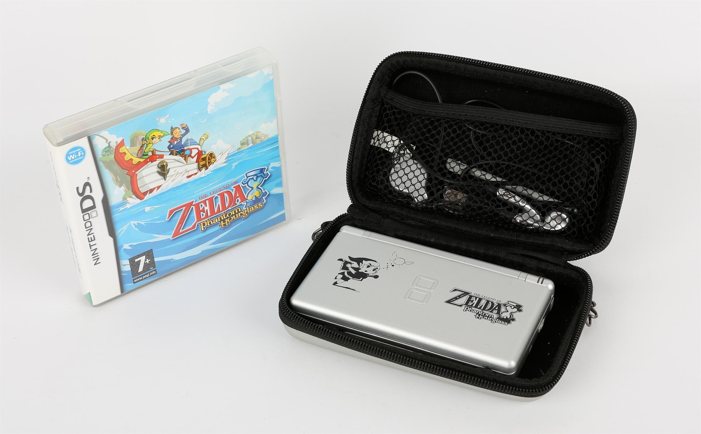 Nintendo DS Lite 'The Legend of Zelda: Phantom Hourglass' console [Limited Edition] with Phantom