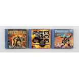 Sega Dreamcast Sci-Fi Action bundle (PAL) Games include: Slave Zero, Charge 'N' Blast and Red Dog:
