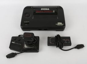 Sega Master System II console (loose) with power supply (x2), official controller and Sega Control