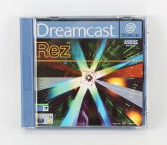 Sega Dreamcast Rez (PAL) Game is complete, boxed and untested