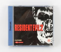 Sega Dreamcast Resident Evil 2 (PAL) Game is complete, boxed and untested