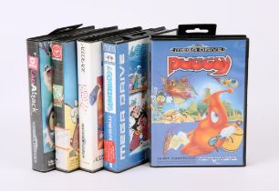 Sega Mega Drive Platformer bundle (PAL) Games include: The Smurfs, Decap Attack, Cool Spot,