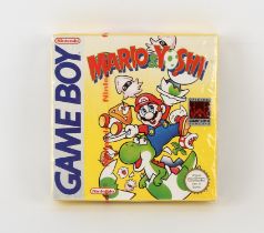 Nintendo Game Boy Mario & Yoshi factory sealed game with red strip Nintendo seal (PAL)