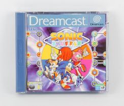 Sega Dreamcast Sonic Shuffle (PAL) Game is complete, boxed and untested