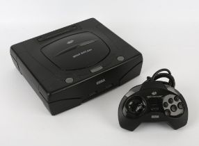 Sega Saturn Model 2 with 1 controller and power supply All items are used and untested