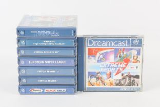 Sega Dreamcast Sports bundle (PAL) Games include: Virtua Tennis, Virtua Tennis 2,