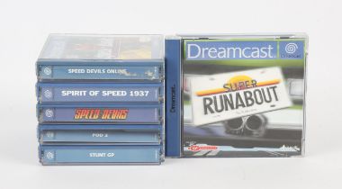 Sega Dreamcast Racing bundle (PAL) Games include: Speed Devils, Speed Devils Online,