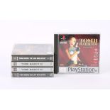 PlayStation 1 (PS1) Tomb Raider bundle (PAL) Games include: Tomb Raider 3 [Platinum] (x2),