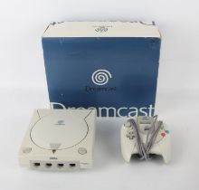 Sega Dreamcast console, boxed and without instructions (PAL) Console comes with 1 controller,