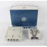 Sega Dreamcast console, boxed and without instructions (PAL) Console comes with 1 controller,
