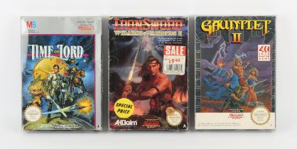 Nintendo Entertainment System (NES) Fantasy Adventure bundle Games include: Gauntlet 2,