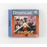 Sega Dreamcast Maken X (PAL) Game is without its manual, boxed and untested