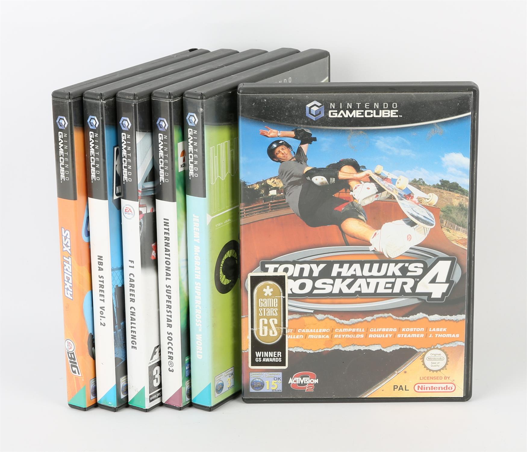 Nintendo GameCube Sports bundle (PAL) Games include: F1 Career Challenge, Jeremy McGrath